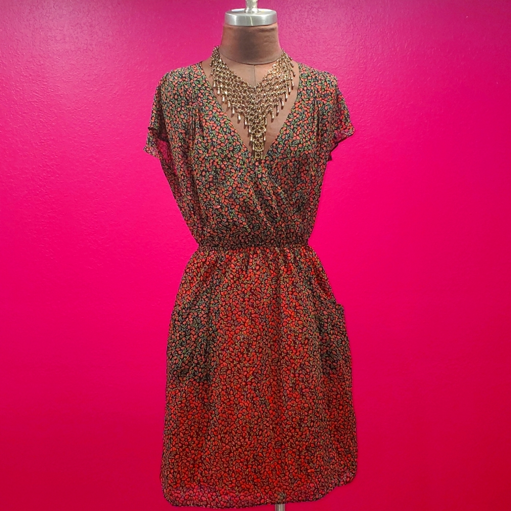 Short floral dress